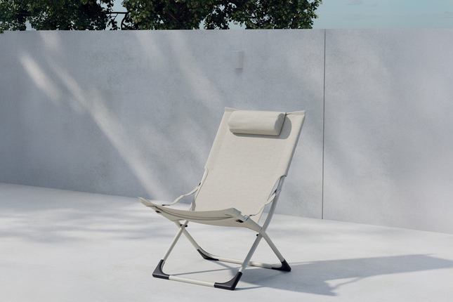Venture Home Seville Solstol Beige, 2-pack