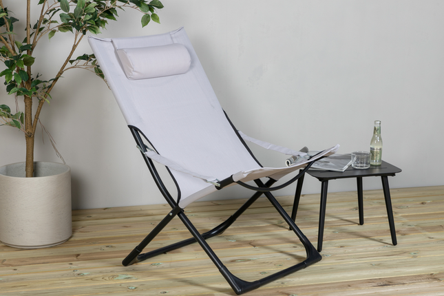 Venture Home Seville Solstolar Grå, 2-pack