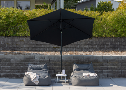 Venture Home Leeds Parasoll ⌀300 Svart
