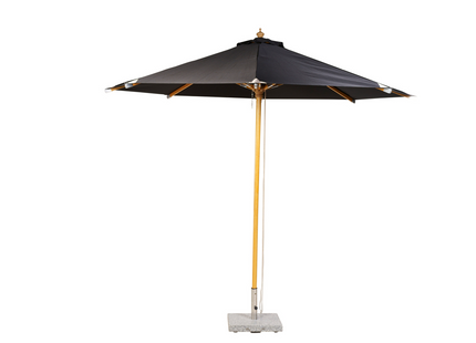 Venture Home Naxos Parasoll ⌀300 Svart