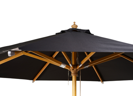 Venture Home Naxos Parasoll ⌀300 Svart