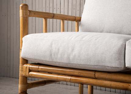 Venture Home Cane 3-sits Soffa Utomhus Natur