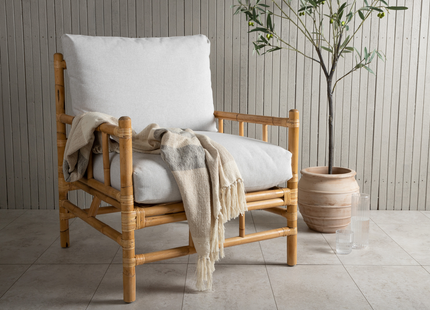 Venture Home Cane Fåtölj Utomhus Ljusgrå