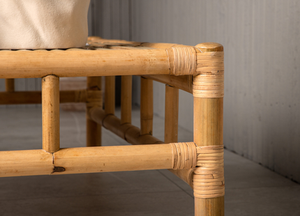 Venture Home Cane Soffbord Utomhus 120 x 70 Natur