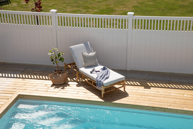 Venture Home Cane Solstol Natur