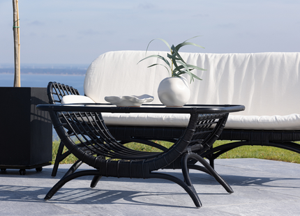 Venture Home Moana Soffbord Utomhus 95 x 61 Svart