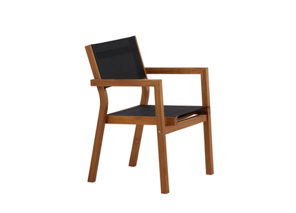 Venture Home Venice Matstol Utomhus 2-pack Natur