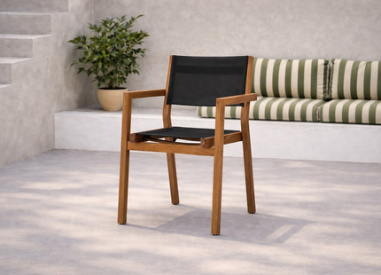 Venture Home Venice Matstol Utomhus 2-pack Natur