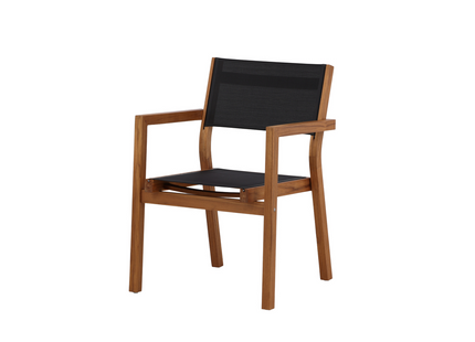 Venture Home Venice Matstol Utomhus 2-pack Natur