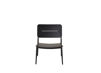 Venture Home Lina Loungefåtölj Utomhus Svart 2-pack
