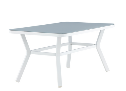 Venture Home Virya Rektangulärt Matbord Utomhus 160 x 90 Grå