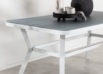 Venture Home Virya Rektangulärt Matbord Utomhus 160 x 90 Grå