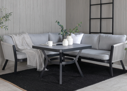 Venture Home Virya Hörnsoffgrupp Utomhus Grå