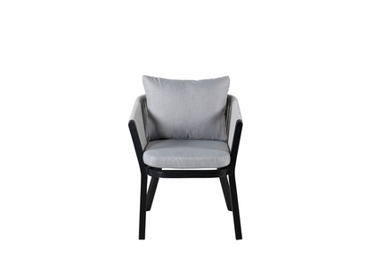 Venture Home Virya Matstol Utomhus 2-pack Svart