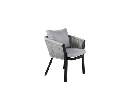 Venture Home Virya Matstol Utomhus 2-pack Svart
