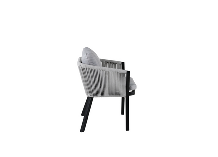 Venture Home Virya Matstol Utomhus 2-pack Svart