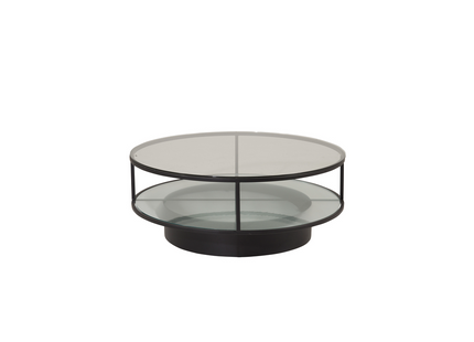 Furniture Fashion Falsterbo Soffbord ⌀100 Svart