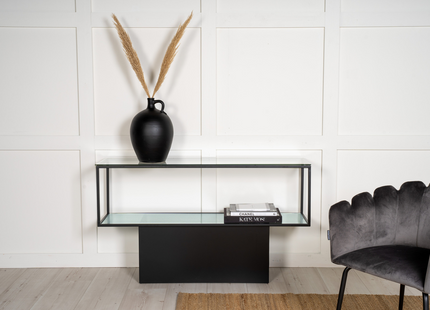 Furniture Fashion Maglehem Sidobord 130 x 35 Svart