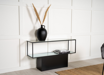 Furniture Fashion Maglehem Sidobord 130 x 35 Svart