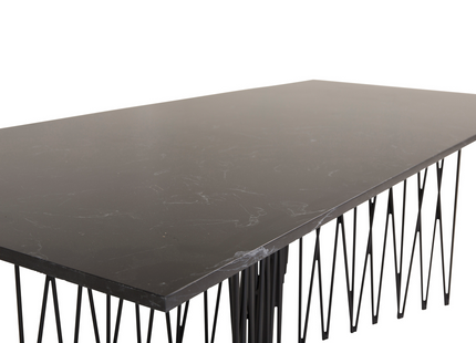 Furniture Fashion Stone Soffbord 140 x 60 Svart