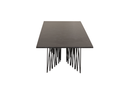 Furniture Fashion Stone Soffbord 140 x 60 Svart