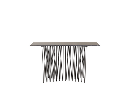 Furniture Fashion Stone Sidobord 130 x 37 Svart