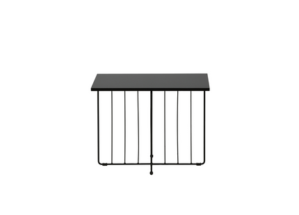 Venture Home Dayton Soffbord 40x40 Svart