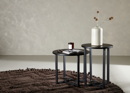 Venture Home Lawton Soffbord ⌀40 Svart