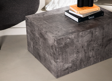 Venture Home York Soffbord 80 x 60 Mörkgrå