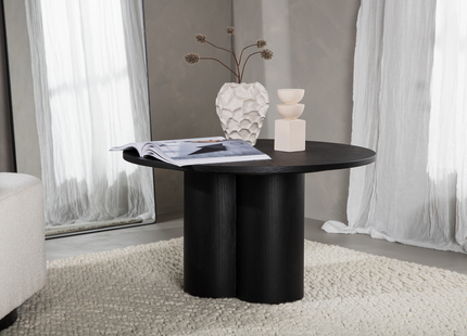 Venture Home Olivia Soffbord ⌀80 Svart