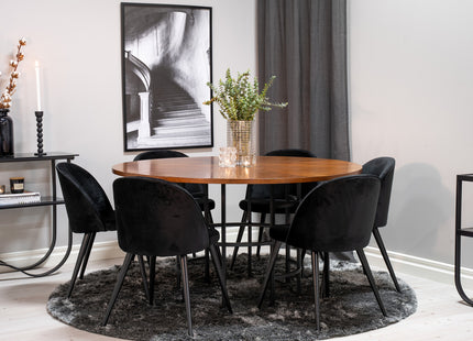 Copenhagen Runda Matbord ⌀140 Brown