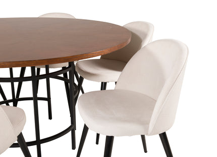Copenhagen Runda Matbord ⌀140 Brown