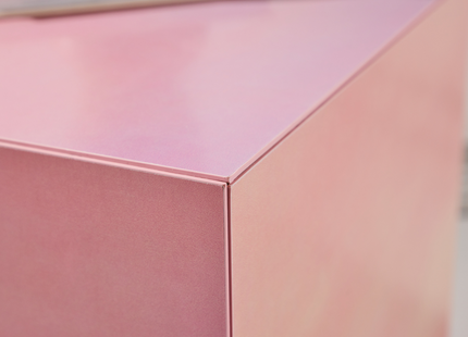 Venture Home York Soffbord 40x40 Rosa