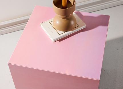 Venture Home York Soffbord 40x40 Rosa