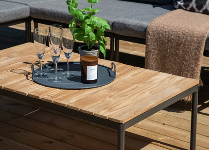 Venture Home Nettan Hörnsoffgrupp Utomhus Natur Grå