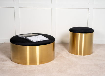 Furniture Fashion Puff Puff ⌀45 ⌀45 Gold