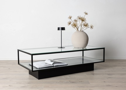 Furniture Fashion Maglehem Soffbord 130 x 60 Svart