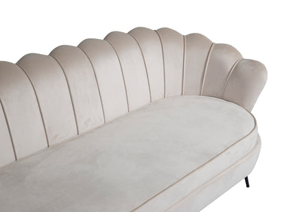Venture Home Calais 3-sits Soffa Beige