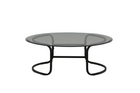 Furniture Fashion Lomma Soffbord ⌀110 Svart