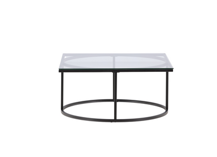 Furniture Fashion Skanör Soffbord 90 x 90 Svart