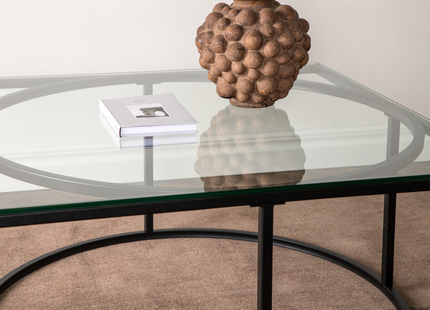 Furniture Fashion Skanör Soffbord 90 x 90 Svart