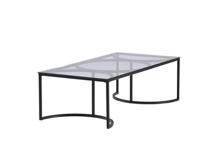Furniture Fashion Skanör Soffbord 140 x 70 Svart