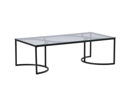 Furniture Fashion Skanör Soffbord 140 x 70 Svart