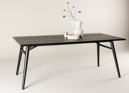 Sleek Rektangulära Matbord 195 x 95 Black