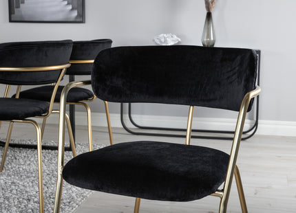 Venture Home Arrow Matstolar 2-pack Svart