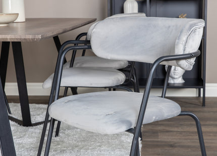 Venture Home Arrow Matstolar 2-pack Grå