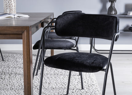 Venture Home Arrow Matstolar 2-pack Svart