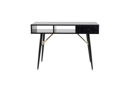 Venture Home Gold Skrivbord 110 x 60 Svart