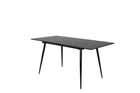 Silar Rektangulära Matbord 120 x 80 Black