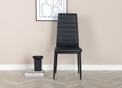 Venture Home Slim Matstolar 2-pack Svart